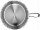 WMF Garnek do gotowania mleka Provence Plus 1,7l indukcja gaz stalowy rondel do podgrzewania płynów, do zmywarki i