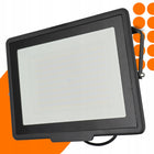 Halogen LED Naświetlacz Reflektor Zewnętrzny Lampa 200W IP65 Wodoodporny czujnikiem ruchu 16000 lm 4500 K światło