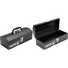 Skrzynka do przenoszenia Yato stalowa 36x15x11,5 cm z uchwytem YT-0882 kaseta narzędziowa, organizer warsztatowy