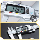 Suwmiarka Elektroniczna Warsztatowa stalowa Cyfrowa dokładna 0-150mm etui miernik z wyświetlaczem LCD do pomiaru