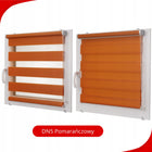 Roleta dzień NOC 68x230 cm Rolety Wewnętrzne na Wymiar Voppi Różne Kolory osłona okienna z regulowanym zaciemnieniem