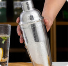 PROFESJONALNY ZESTAW BARMAŃSKI DO DRINKÓW SHAKER 6 ELEMENTÓW + szejker koktajlowy, do przygotowania koktajli, pojemność