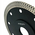 Tarcza diamentowa do cięcia gresu płytek spieków 125 mm profi xblack turbo ostrze do przecinarki, kamienia i ceramiki