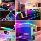 5m Taśma Led COB RGB 576Led/m 14W/m 24V IP20 pasek świetlny, dekoracyjne oświetlenie wnętrz, wielokolorowe, 2650 lm