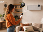 Kurtyna powietrzna GRZEJNIK ELEKTRYCZNY Climative GlassAir 2000W WiFi PILOT z nagrzewnicą elektryczną 2000 W