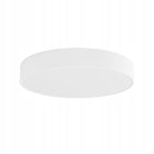 Lampa sufitowa Plafon cleo 500 Biały 50 cm okrągła oprawa oświetleniowa E27, neutralna barwa światła, głębokość 7,5 cm
