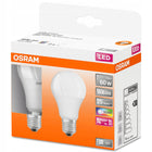2x Żarówka LED A60 E27 9W = 60W osram rgbw pilot źródło światła, oświetlenie wielokolorowe, 806 lm, ciepła biel 2700K