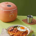 Multicooker Tefal POP ryżowar 0,7l terakota garnek elektryczny 8 programów 0.7 l 350 w pomarańczowy