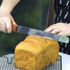 Nóż cukierniczy kuchenny do cięcia biszkoptu długi ząbki uniwersalny 47cm krajacz tortów, stalowe ostrze 34,5 cm