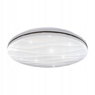 Lampa do łazienki plafon łazienkowy efekt gwiazd LED 32W barwa neutralna okrągła oprawa sufitowa biała, zintegrowane