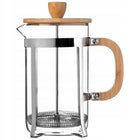 Zaparzacz do herbaty kawy ziół tłokowy kawiarka dzbanek szklany sitko 800ml French press, praska, 4 filiżanki, można