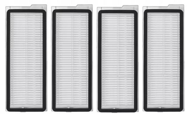 4x Filtr do Roborock Qrevo S, Qrevo MaxV, Qrevo Edge, Qrevo Curv, Qrevo Pro wkład wymienny, część zamienna do odkurzacza automatycznego