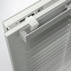 Żaluzja aluminiowa biała 25 mm 70 x 130 cm osłona okienna pozioma do regulacji światła i prywatności
