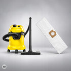 Worki do odkurzacza Karcher WD3 SE4001 10 szt flizelinowe wytrzymałe mocne syntetyczne zamienniki do sprzątania