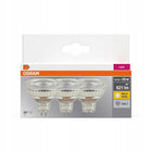 3x Żarówka LED MR16 GU5.3 6,5W = 50W 621lm 2700K Ciepła 12V filament osram do opraw punktowych, reflektorowa, zamiennik