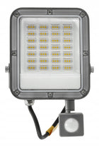 Halogen LED z Czujnikiem Ruchu Naświetlacz Lampa 50W 4500lm Premium Czujka oprawa zewnętrzna IP66, neutralne białe