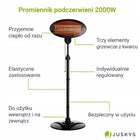 Promiennik podczerwieni grzejnik na podczerwień 2000 W długofalowe