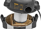 Dewalt odkurzacz przemysłowy bezworkowy inox + mega SET do czyszczenia auta warsztatowy, garażowy, zbiornik 20 l, moc