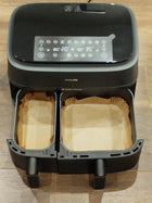 200SZT WKŁADY PAPIEROWE DO AIR FRYER PHILIPS I FRYTKOWNIC DUAL BASKET papier do pieczenia 21 cm z 51 sztuk