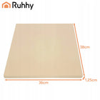 Kamień do Pizzy Ruhhy 38x36 cm z Łopatką Bambusową 2w1 Deska XXL Kordieryt wypiek chleba, pieczywa i ciast, akcesorium