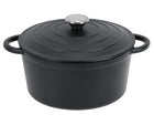 Garnek żeliwny 4,8 L do Pieczenia Kociołek brytfanna 26cm Indukcja Gaz z pokrywką, do piekarnika, na kuchnię ceramiczną
