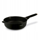 Zestaw garnków indukcja komplet patelnia z pokrywką rondelek Black Rose 10 elementów, aluminium, powłoka non-stick, na