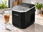 Kostkarka do lodu ICE wydajna szybka cicha maszyna do kostek 12kg +łopatka 100 w czarny
