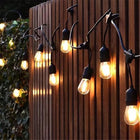 Girlanda Ogrodowa Świetlna 5m+6x Żarówka LED 1W Zewnętrzna Wodoszczelna lampki dekoracyjne na taras balkon altanę