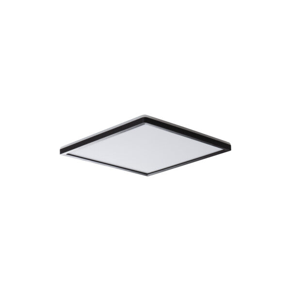 Miledo plafon led azpo LED 22W CCT B-L czarna, zmienna barwa światła lampa sufitowa kwadratowa 42x22,5 cm z wbudowanym