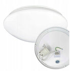 Plafon na żarówkę okrągły biały daisy riva E27 do LED GXDS302v2 greenlux oprawa sufitowa do wnętrz, maks. 15 w