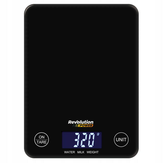 Waga kuchenna revolution LCD jubilerska precyzyjna 1g 5000g elektroniczna cyfrowa do odmierzania składników, przypraw i porcji