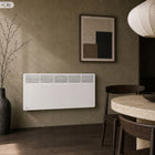 Grzejnik elektryczny energooszczędny konwektorowy przenośny Wifi 2000W NUO+ 760 mm 430 mm grzewcza biały