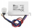 Czujnik zmierzchu z sondą zewnętrzną mini automat zmierzchowy do LED IP54 fotoprzekaźnik, włącznik światła po zmroku