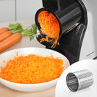 Szatkownica elektryczna rozdrabniacz do warzyw ziemniaków 350W vege cutter tarka kuchenna, krojenie w plastry, tarcie