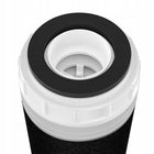 Filtr wkład do wody dafi z węglem aktywnym 10 cali 25 mikron - 2 szt czarny