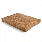 Deska dębowa sztorcowa 40x30x4 masywna END grain blok profesjonalna drewniana do krojenia i siekania, prostokątna