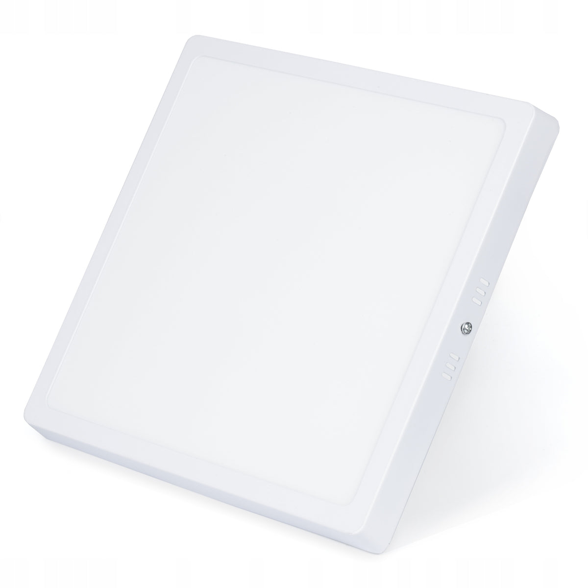 Plafon LED panel natynkowy niemrugający CCD 24W lampa sufitowa kwadrat oprawa do wnętrz, ciepła barwa światła