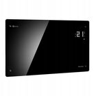 Grzejnik elektryczny energooszczędny konwektorowy szklany 2 kW WiFi EGW-20C 780 mm 470 mm grzewcza czarny