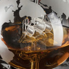Zestaw do Whisky KARAFKA Globus Szklanki Kostki dekanter na alkohol, szkło 850 ml, bezbarwny, można myć w zmywarce