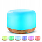 Nawilżacz Powietrza Lampka Nocna Dyfuzor Zapachowy LED Rgb 300ml Pilot biały