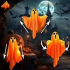 Dekoracja halloween duch huśtawka lampa LED wisząca lampka ogrodowa ozdoba na imprezę tematyczną, świecące upiory