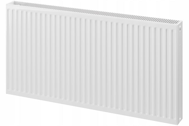 Grzejnik pokojowy panelowy Mexen C22 600x1200 stalowy kaloryfer boczny 1200 mm 600 mm grzewcza biały
