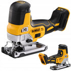 DeWALT Wyrzynarka akumulatorowa z uchwytem za korpus 18V BL body DCS335N pilarka do drewna i metalu, brzeszczot z