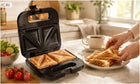 Opiekacz gofrownica grill 3W1 toster do kanapek sandwich tostów 1500W mocny nominalna czarny