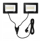 Stojak Statyw 100W Naświetlacz Lampa Robocza Halogen Budowlany z Wtyczką reflektor LED 5500 lm neutralna biel IP66 do