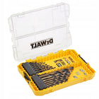 DeWalt DT70755-QZ BLACK & GOLD Zestaw wierteł do metalu HSS-G 21 szt. wiercenie otworów, akcesoria do wiertarki