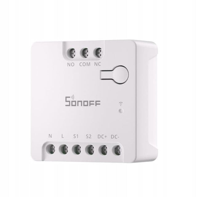 Sterownik Sonoff Matter WiFi mini-d moduł przekaźnikowy jednokanałowy do automatyki domowej, zasilanie sieciowe, zdalne włączanie urządzeń