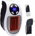 Mini grzejnik elektryczny do kontaktu mocny handy heater farelka ogrzewacz ceramiczny termowentylator z termostatem i