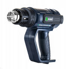 OPALARKA ELEKTRYCZNA 2 BIEGI REGULACJA LCD MOCNA 2000W + 5 DYSZ + SZPACHLA pistolet do gorącego powietrza 650°C 500
