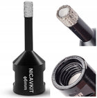 ZESTAW OTWORNIC 6mm 8mm 10mm DIAMENTOWA KORONKA WIERTŁO DO PŁYTEK GRESU M14 glazury, ceramiki, szkła, kamienia i betonu